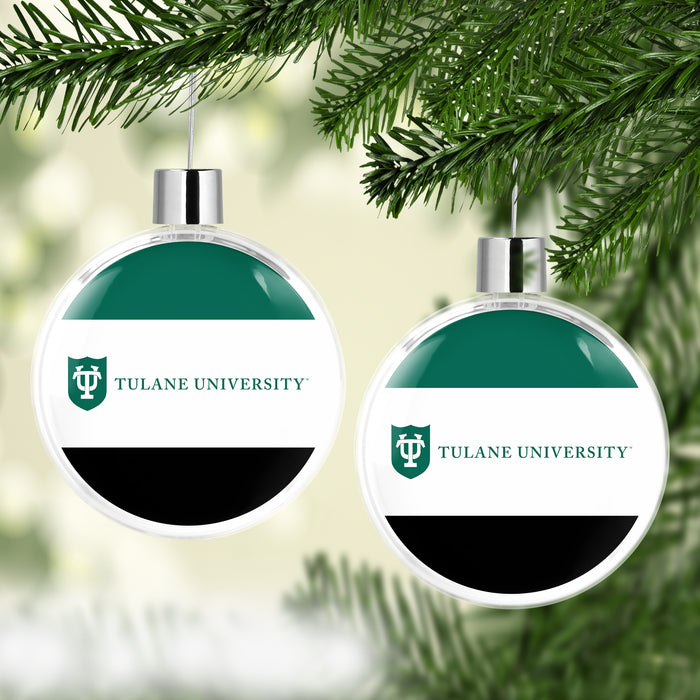 Tulane University Christmas Ornament Flat Round