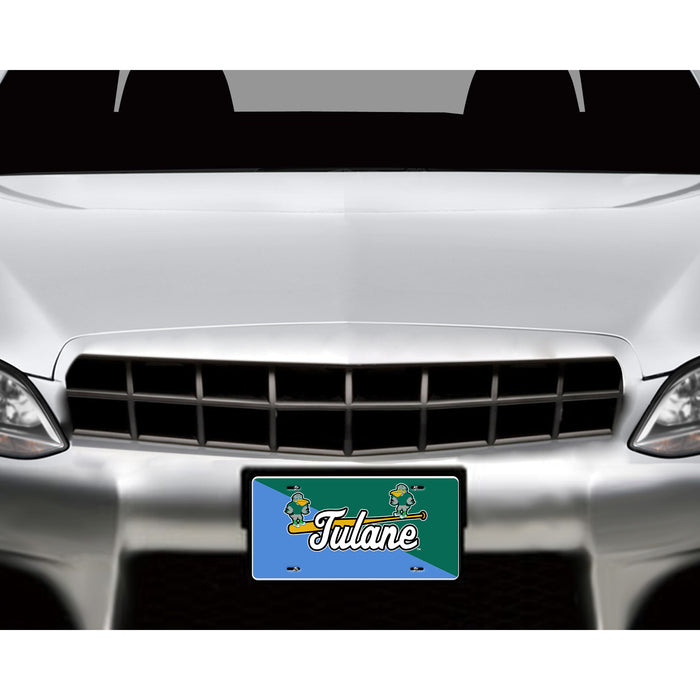 Tulane University Decorative License Plate