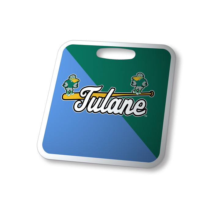 Tulane University Luggage Bag Tag (square)