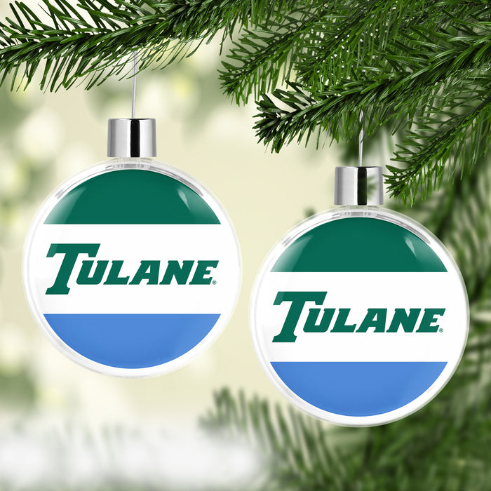 Tulane University Christmas Ornament Flat Round