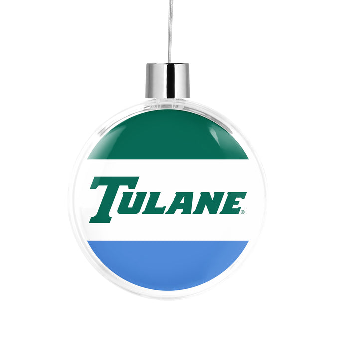 Tulane University Christmas Ornament Flat Round