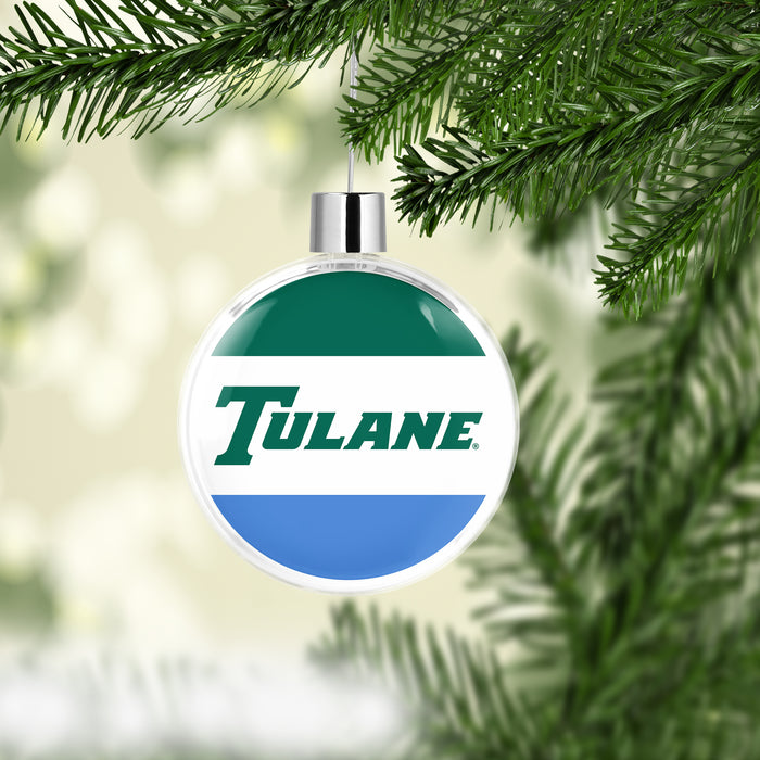 Tulane University Christmas Ornament Flat Round