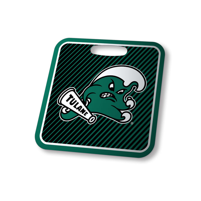 Tulane University Luggage Bag Tag (square)