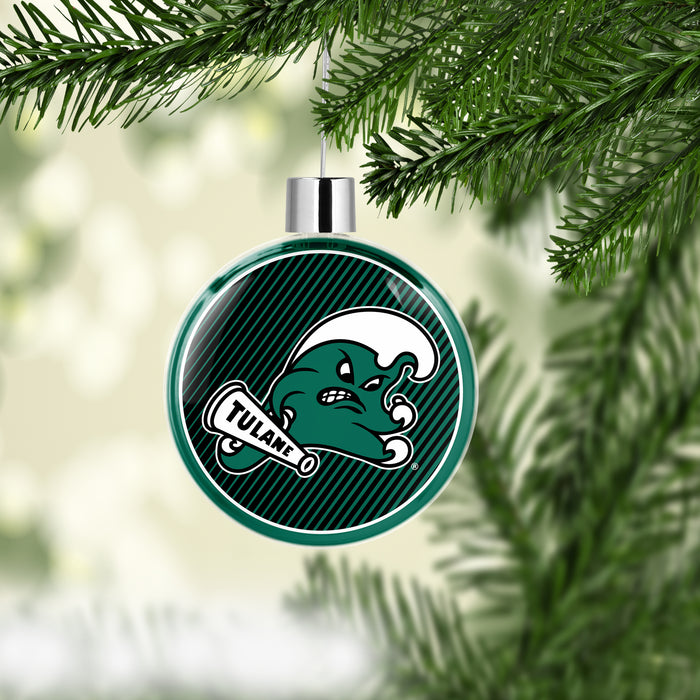 Tulane University Christmas Ornament Flat Round