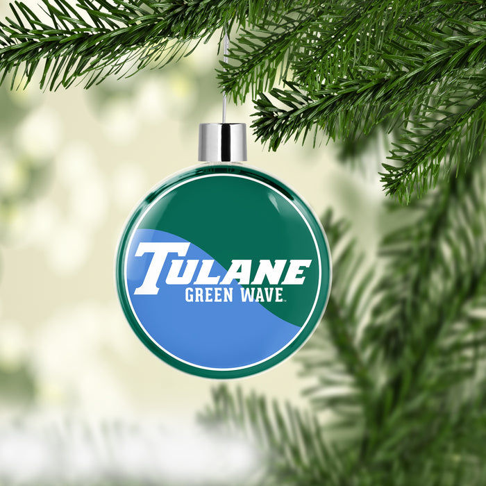 Tulane University Christmas Ornament Flat Round