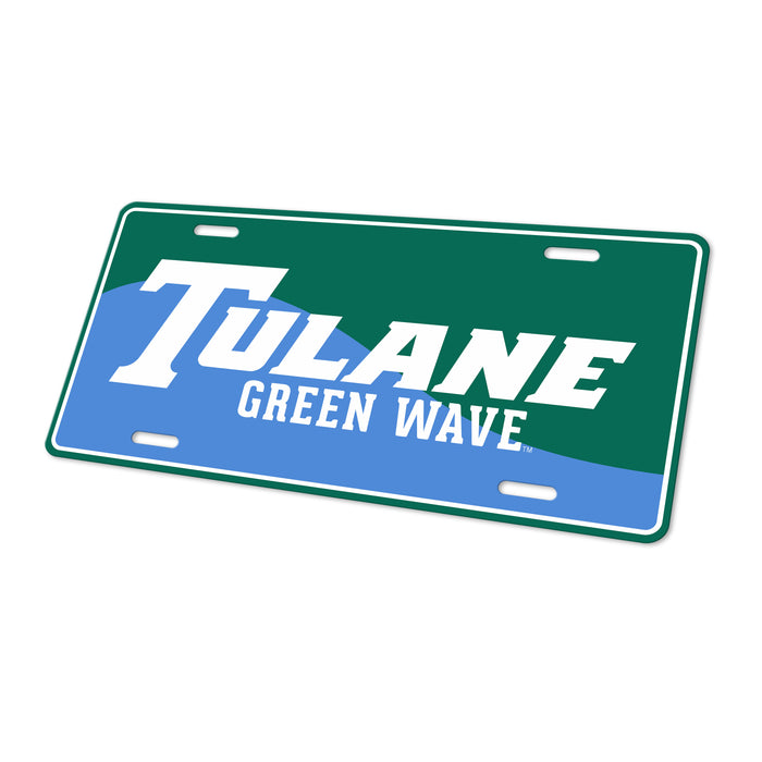 Tulane University Decorative License Plate
