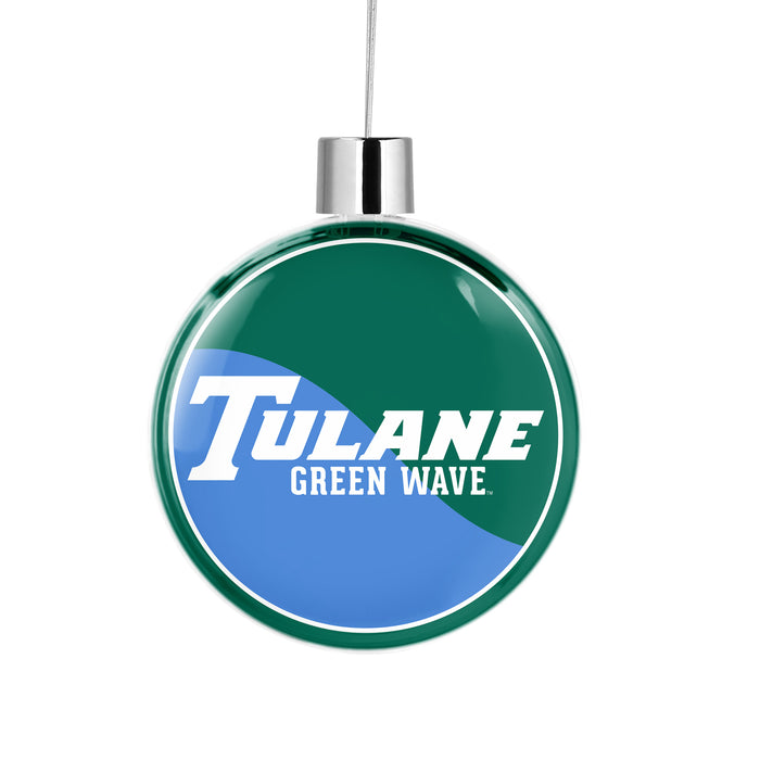 Tulane University Christmas Ornament Flat Round
