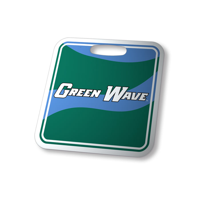 Tulane University Luggage Bag Tag (square)