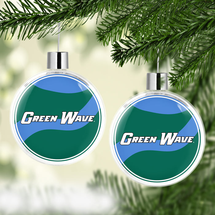 Tulane University Christmas Ornament Flat Round