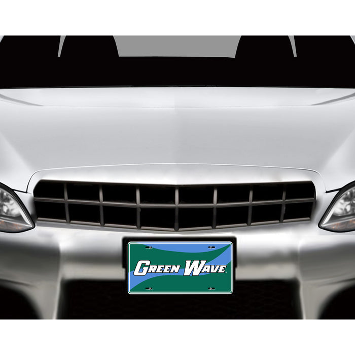 Tulane University Decorative License Plate