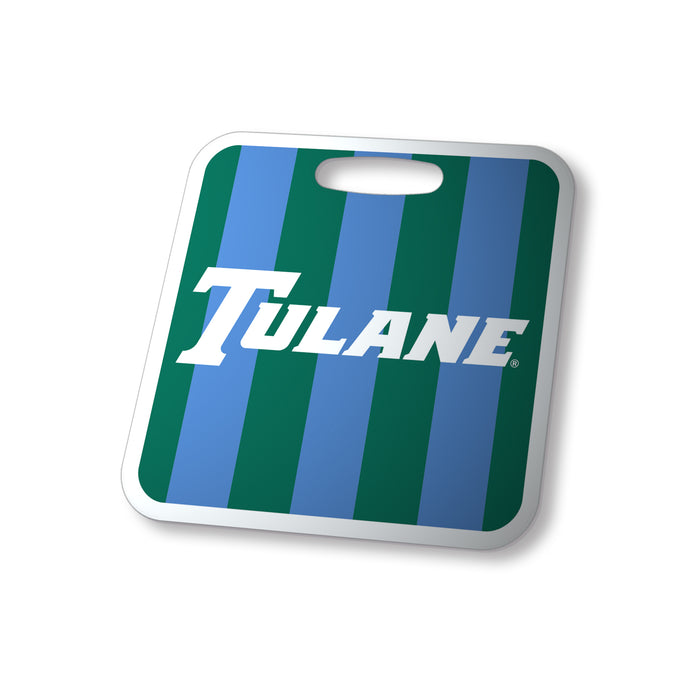 Tulane University Luggage Bag Tag (square)