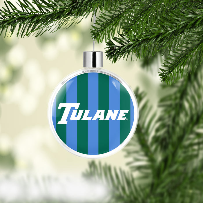 Tulane University Christmas Ornament Flat Round