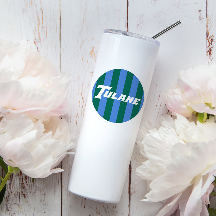 Tulane University Stainless Steel Skinny Tumbler 20 OZ