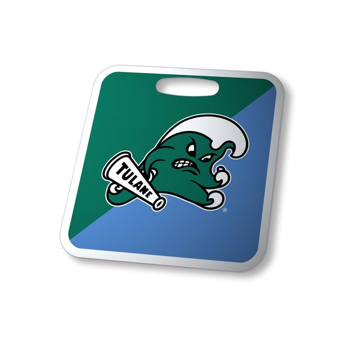 Tulane University Luggage Bag Tag (square)
