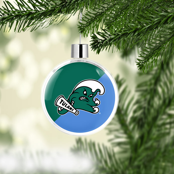 Tulane University Christmas Ornament Flat Round