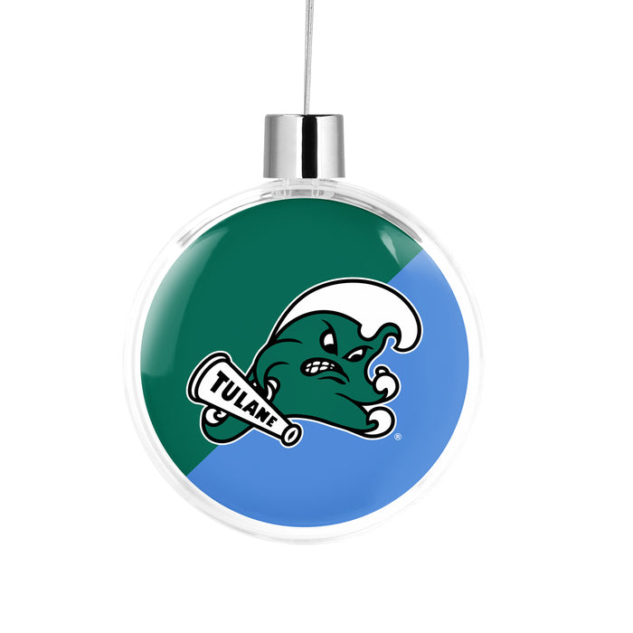 Tulane University Christmas Ornament Flat Round