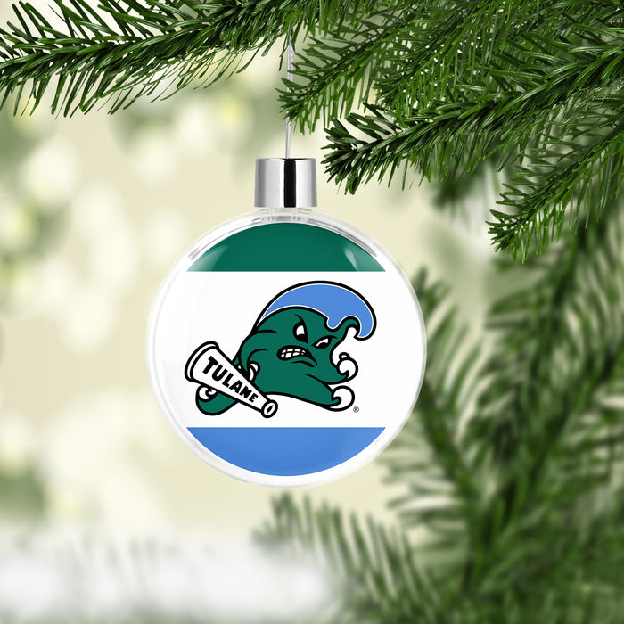 Tulane University Christmas Ornament Flat Round