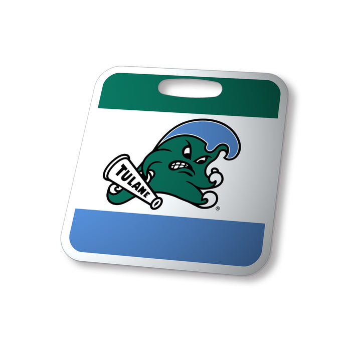Tulane University Luggage Bag Tag (square)