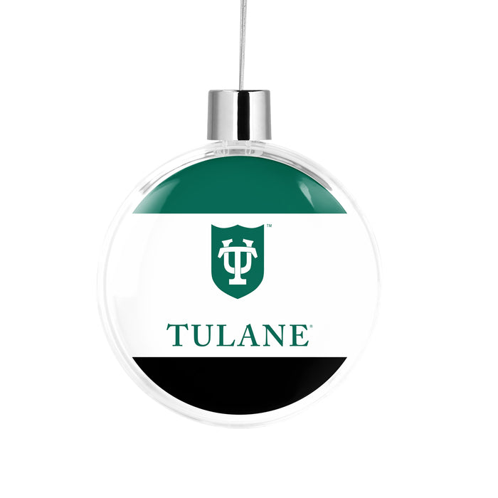 Tulane University Christmas Ornament Flat Round