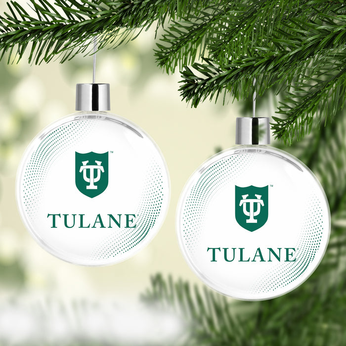 Tulane University Christmas Ornament Flat Round