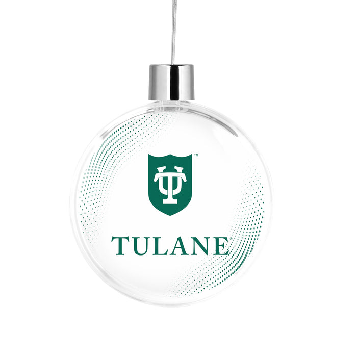 Tulane University Christmas Ornament Flat Round