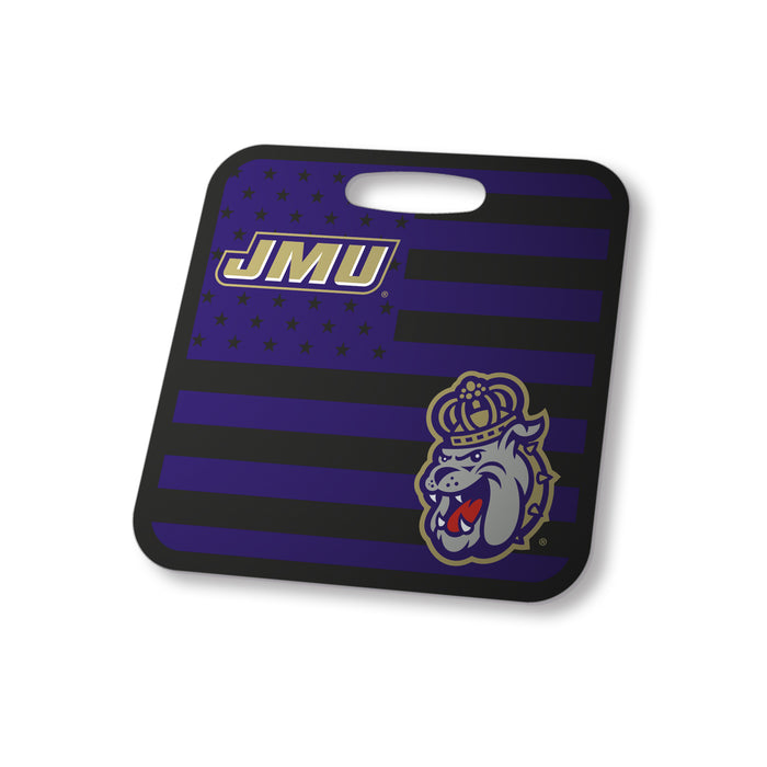 James Madison University Luggage Bag Tag (square)