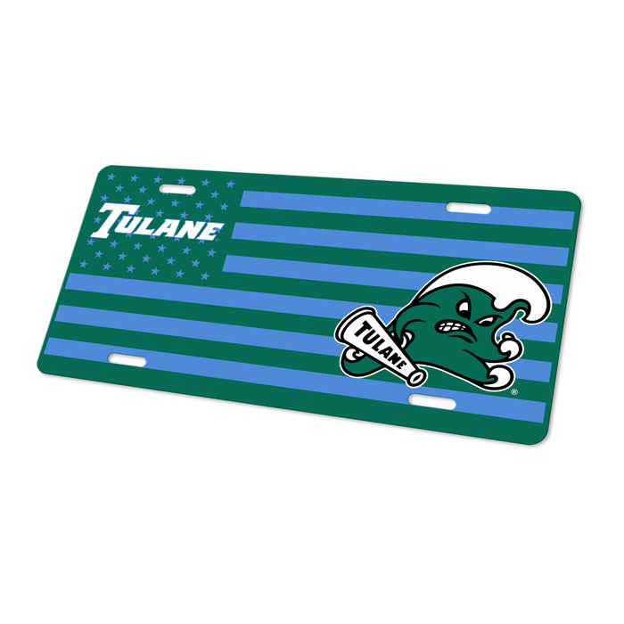 Tulane University Decorative License Plate