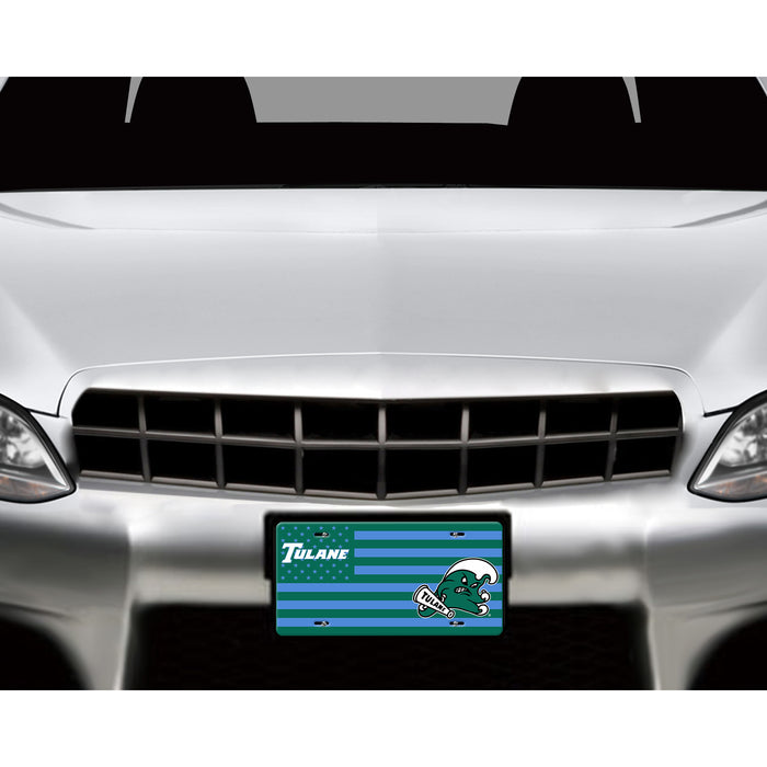 Tulane University Decorative License Plate