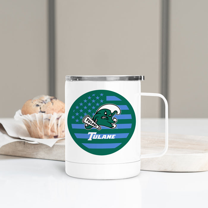 Tulane University Stainless Steel Travel Mug 13 OZ