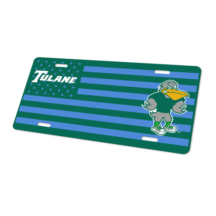 Tulane University Decorative License Plate