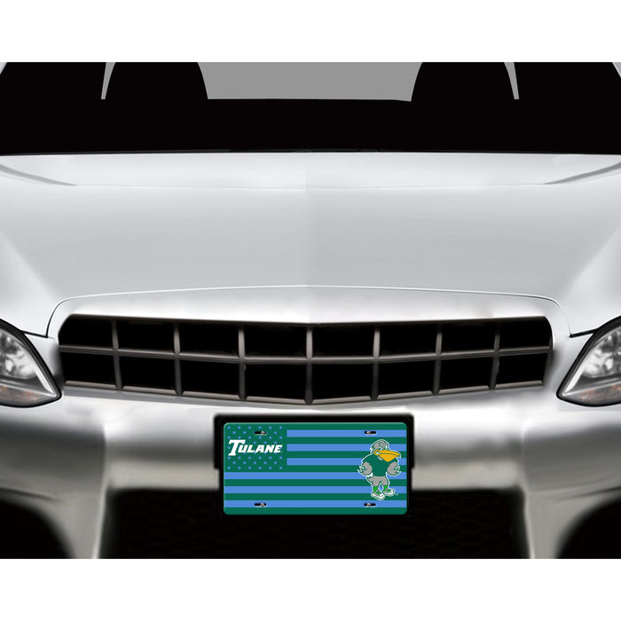 Tulane University Decorative License Plate