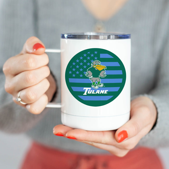 Tulane University Stainless Steel Travel Mug 13 OZ