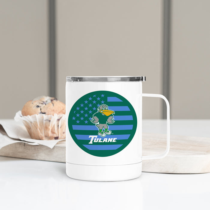 Tulane University Stainless Steel Travel Mug 13 OZ