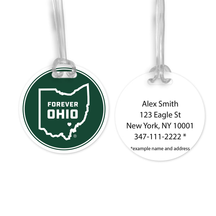 Ohio University Luggage Bag Tag (round)