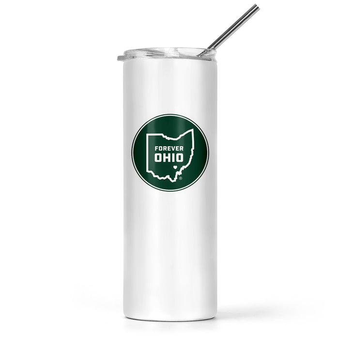 Ohio University Stainless Steel Skinny Tumbler 20 OZ