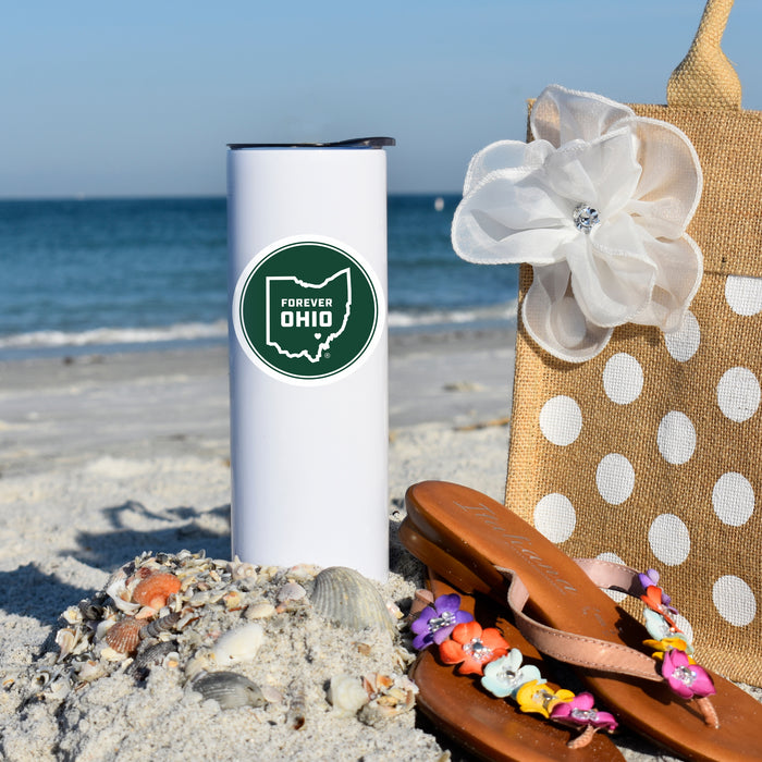 Ohio University Stainless Steel Skinny Tumbler 20 OZ