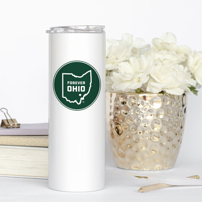 Ohio University Stainless Steel Skinny Tumbler 20 OZ