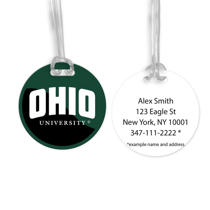 Ohio University Luggage Bag Tag (round)