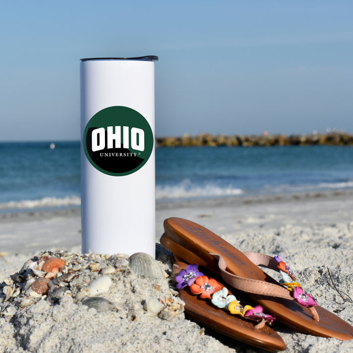Ohio University Stainless Steel Skinny Tumbler 20 OZ