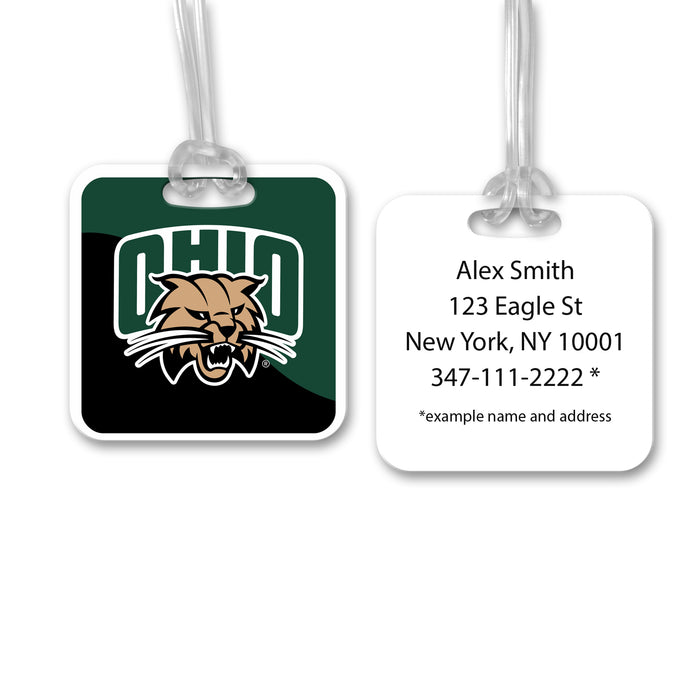 Ohio University Luggage Bag Tag (square)