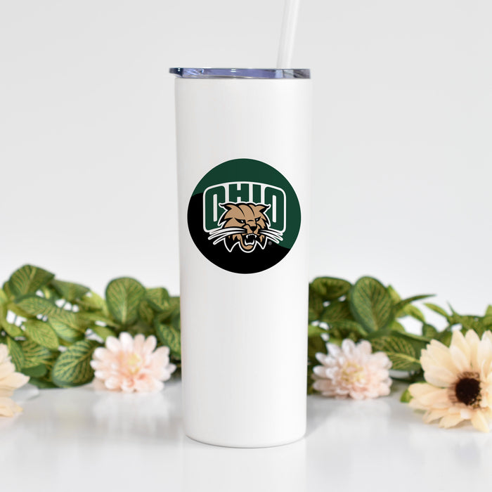 Ohio University Stainless Steel Skinny Tumbler 20 OZ