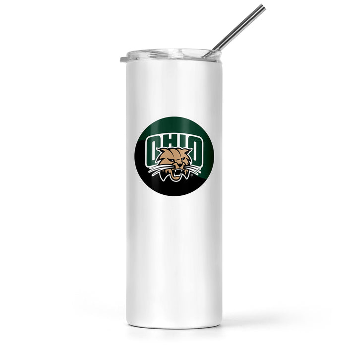 Ohio University Stainless Steel Skinny Tumbler 20 OZ