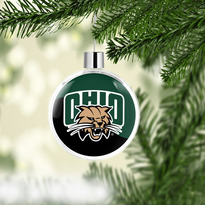 Ohio University Christmas Ornament Flat Round