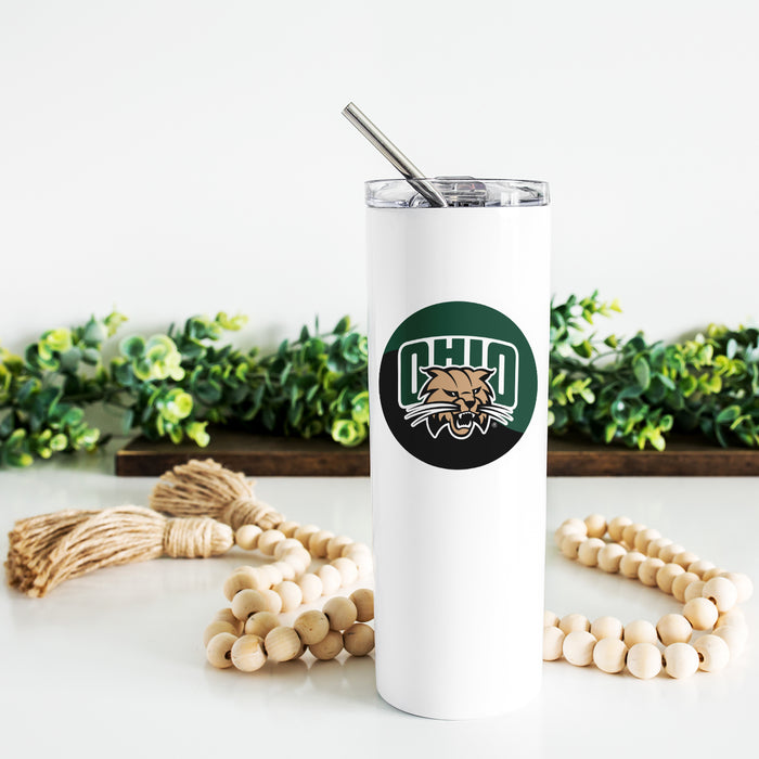 Ohio University Stainless Steel Skinny Tumbler 20 OZ
