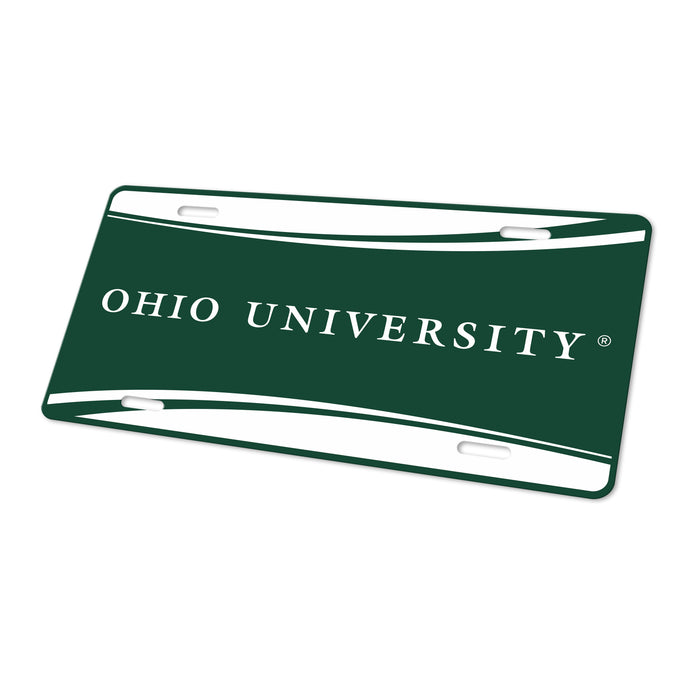 Ohio University Decorative License Plate