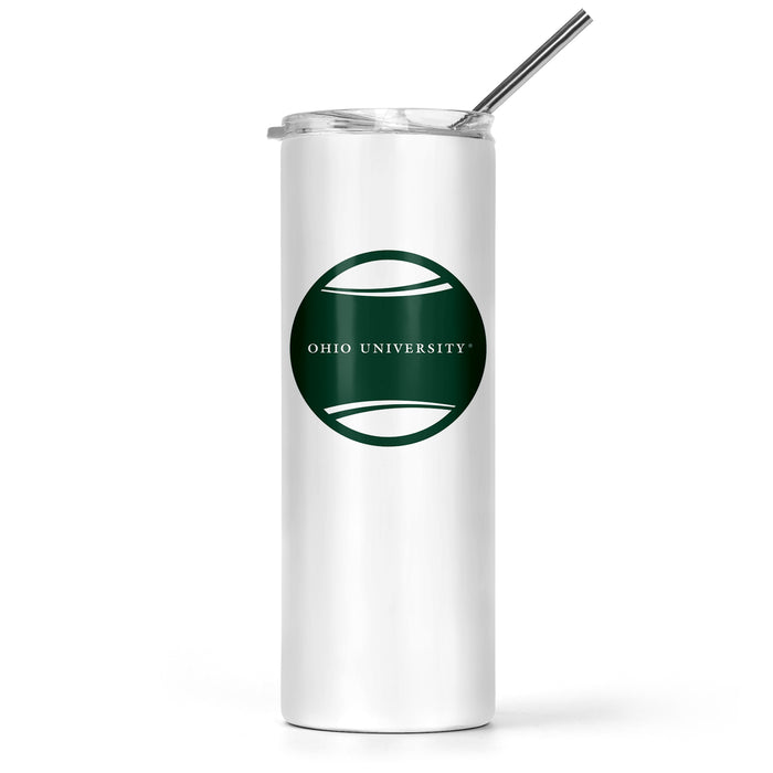 Ohio University Stainless Steel Skinny Tumbler 20 OZ