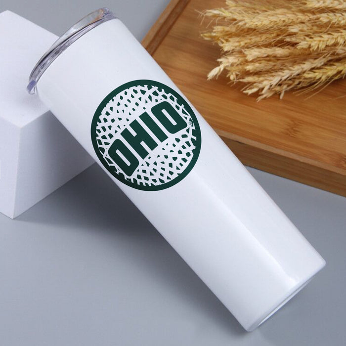 Ohio University Stainless Steel Skinny Tumbler 20 OZ