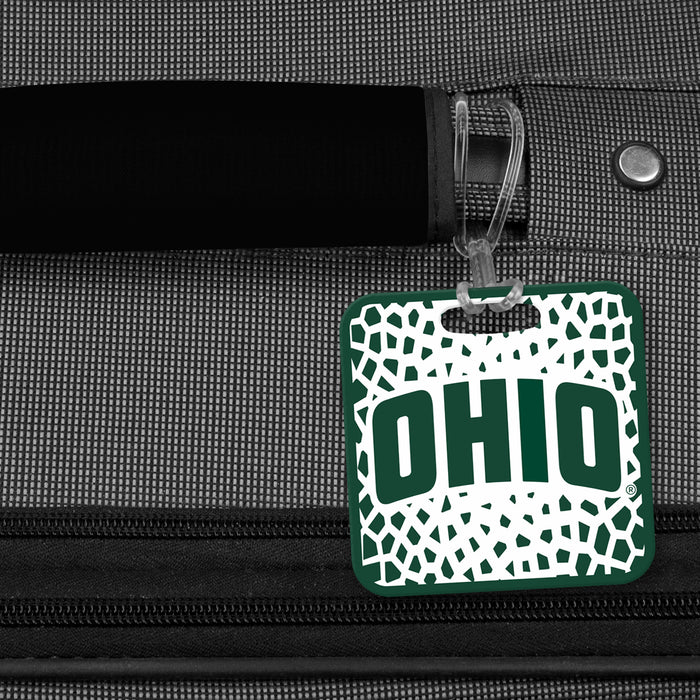 Ohio University Luggage Bag Tag (square)