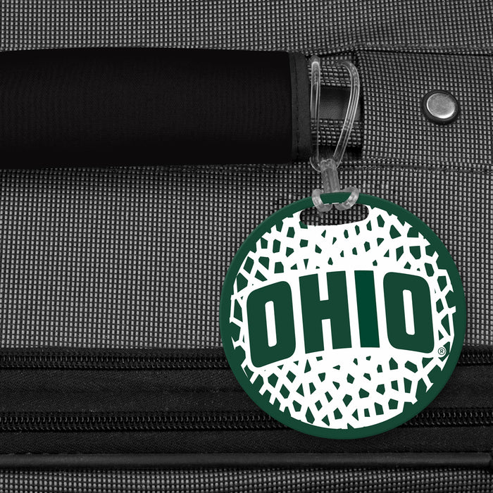 Ohio University Luggage Bag Tag (round)