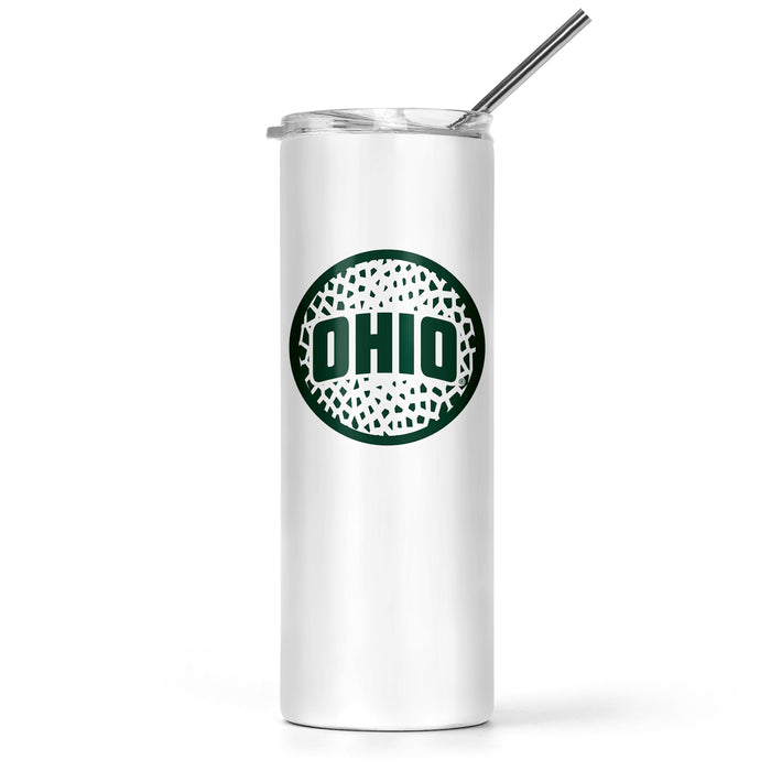 Ohio University Stainless Steel Skinny Tumbler 20 OZ